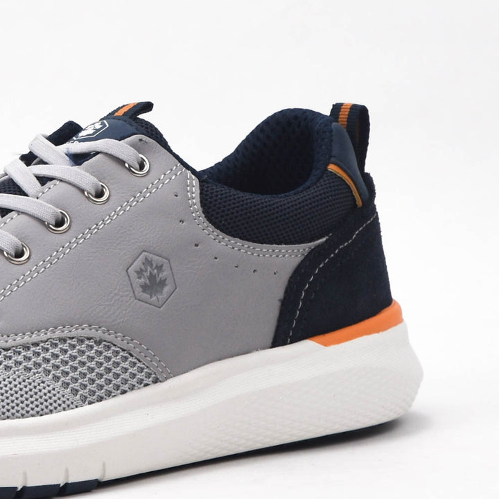 LUMBERJACK CHAUSSURE CASUAL NEIL HOMME GRIS
