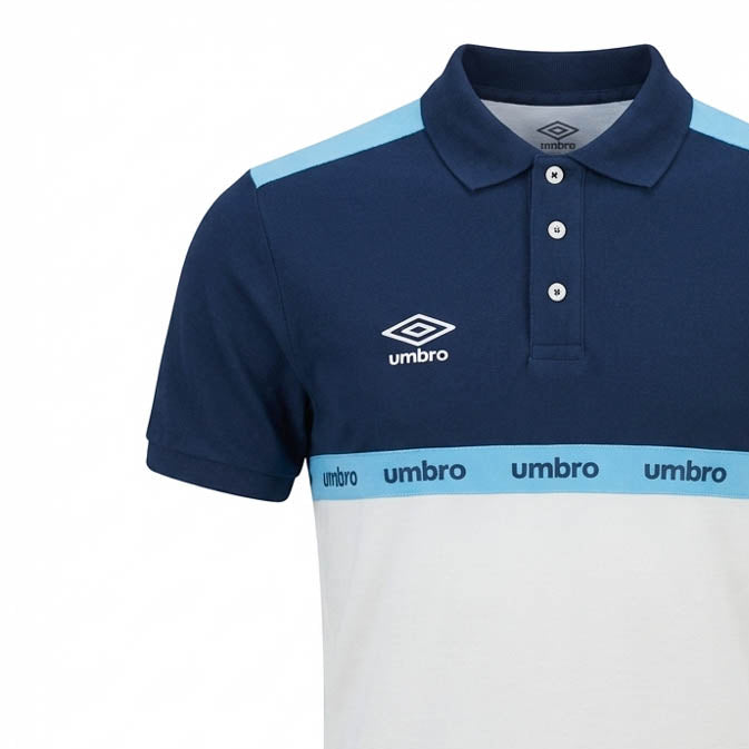Umbro Polos Original Homme Bleu Coton