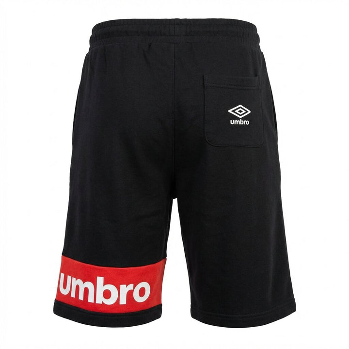 Umbro Short Lifestyle Homme Coton Noir