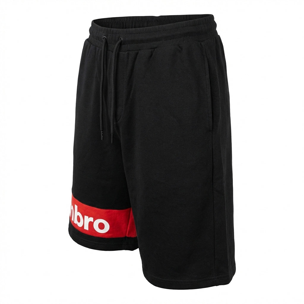Umbro Short Lifestyle Homme Coton Noir