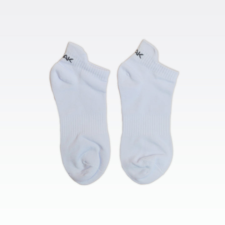 Peak Low Cut Socks White