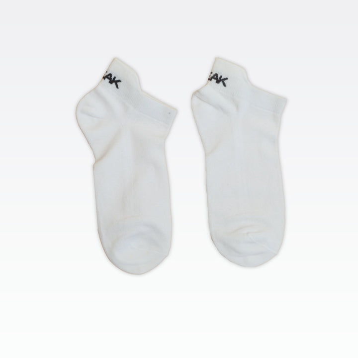 Peak Low Cut Socks (3 In 1) White/Black