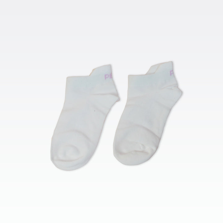 Peak Low Cut Socks (3 In 1) White/Black