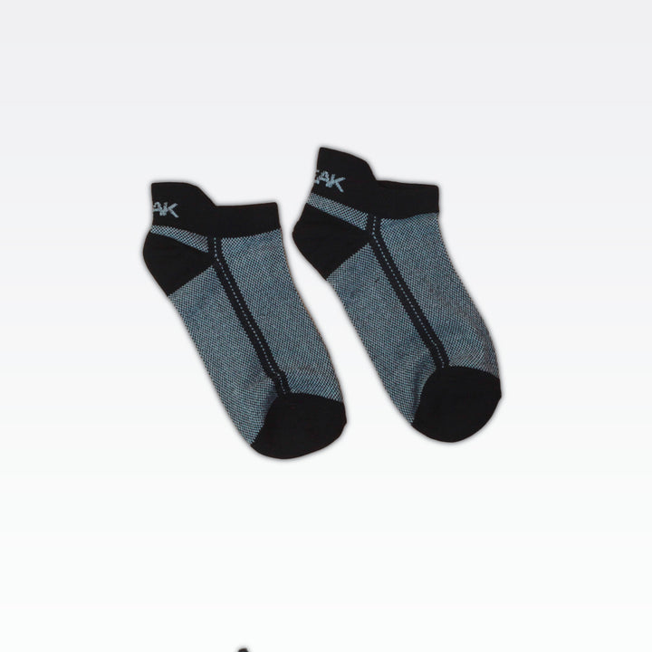 Peak Low Cut Socks (3 In 1) White/Black
