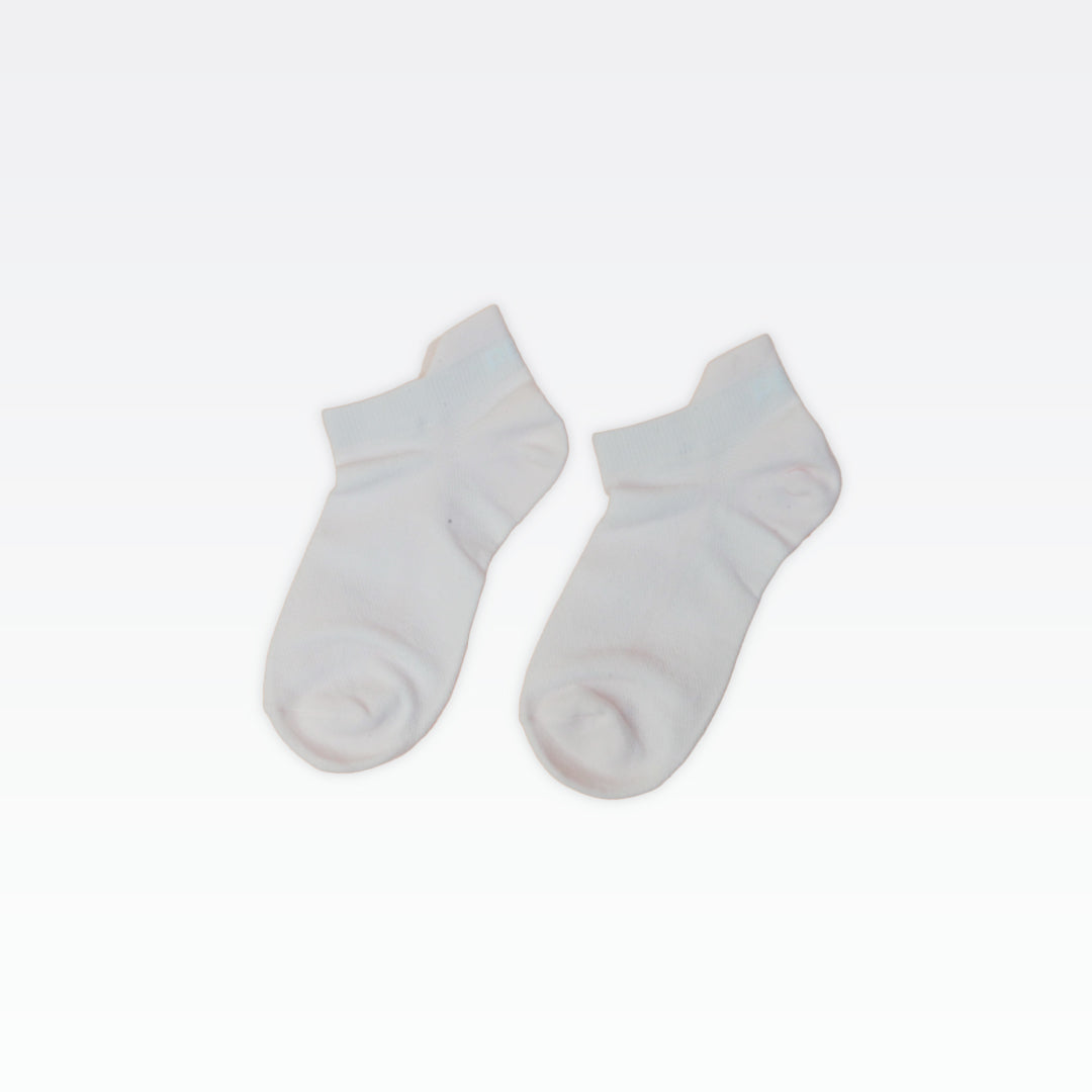 Peak Low Cut Socks (3 In 1) White/Black