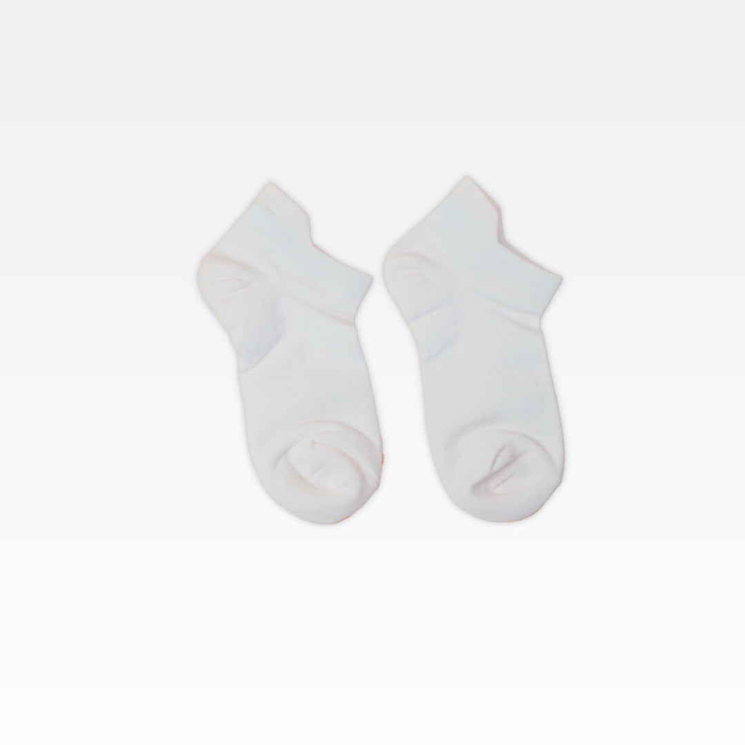 Peak Low Cut Socks (3 In 1) White/Black