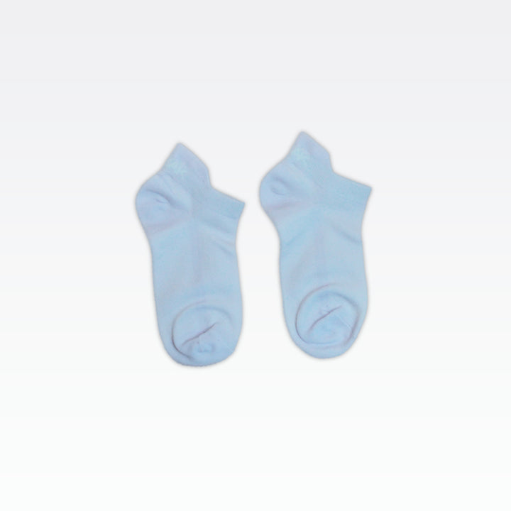 Peak Low Cut Socks (3 In 1) Pink/Sky Blue