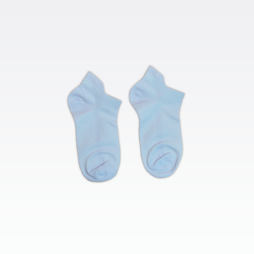 Peak Low Cut Socks (3 In 1) Pink/Sky Blue