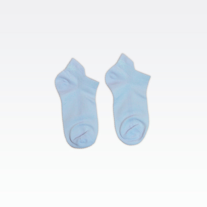 Peak Low Cut Socks (3 In 1) Pink/Sky Blue