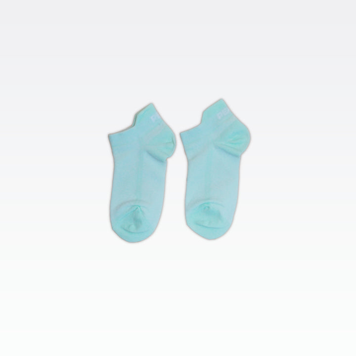 Peak Low Cut Socks (3 In 1) Pink/Sky Blue
