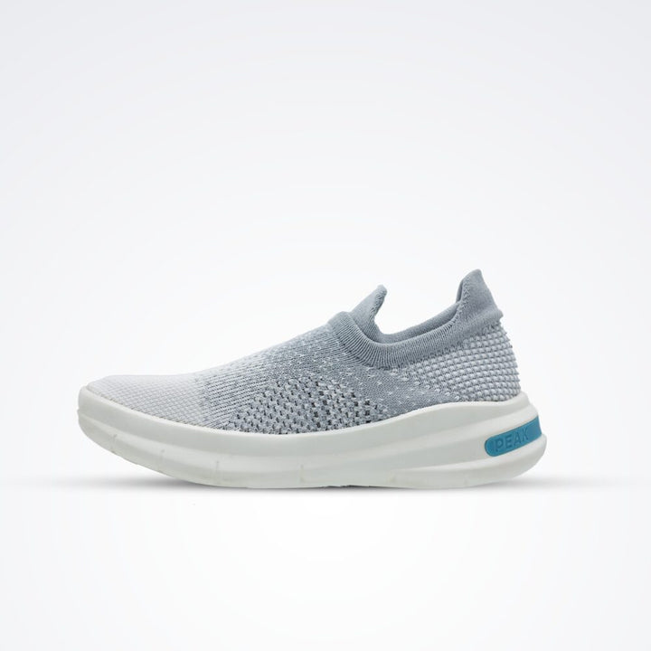 Peak Walking Shoes White Melange Grey