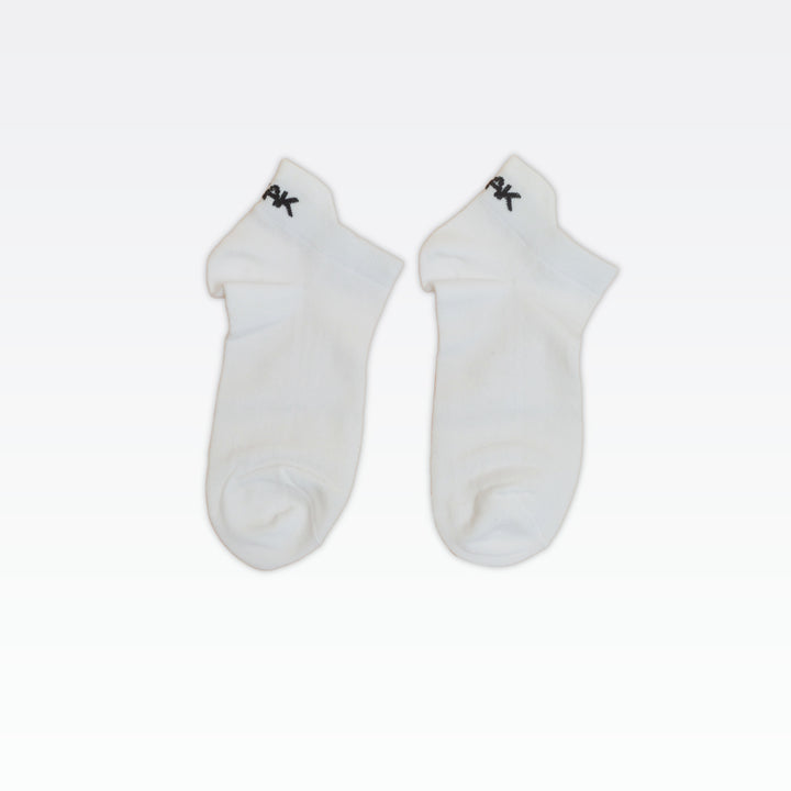 Peak Low Cut Socks (3 In 1) White/Khaki