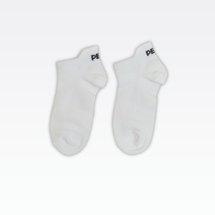 Peak Low Cut Socks (3 In 1) White/Khaki