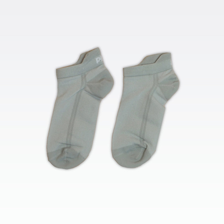 Peak Low Cut Socks (3 In 1) White/Khaki